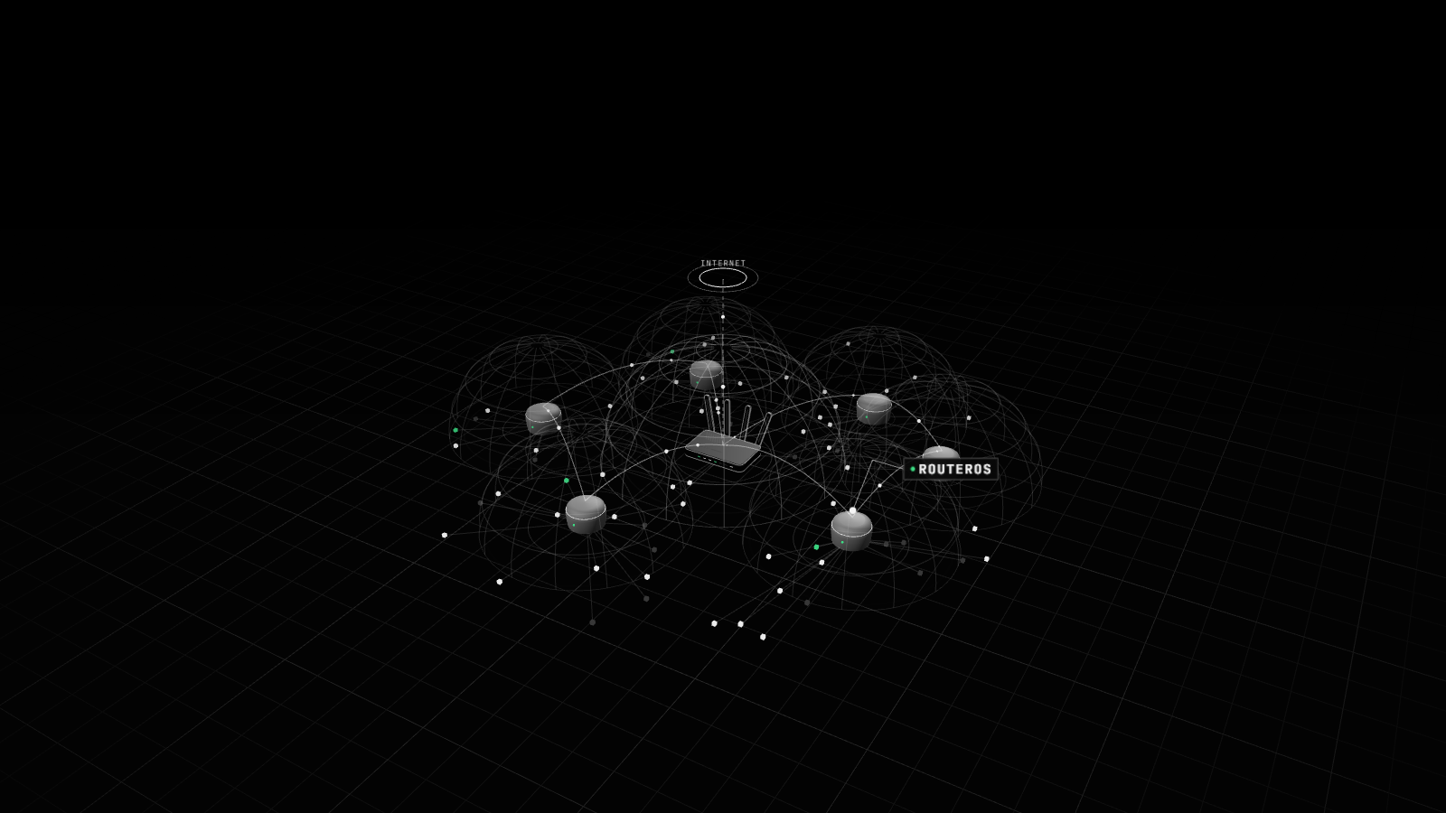Render 3D en blanco y negro que ilustra: MikroTik: CERT Polska confirma la cadena y dice cómo saber si ya te entraron