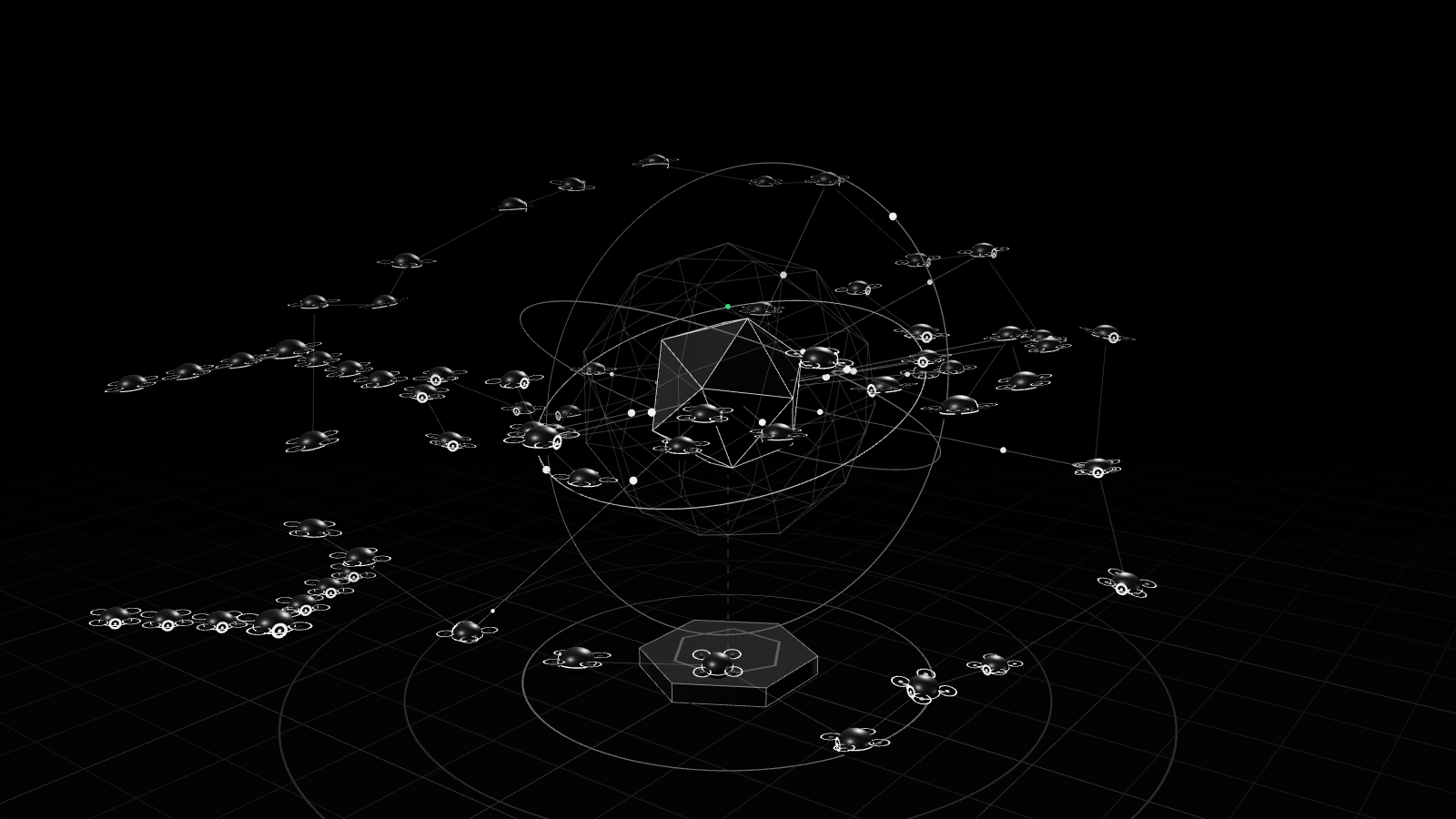 Render 3D em preto e branco que ilustra: Atualização: OpenAI avisa mais de 100 organizações sobre o que seus agentes de IA fizeram